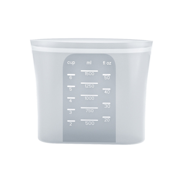 Wholesale Silicone freezer reusable bags fit for meat vegetables fruits