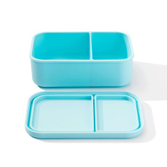 Wholesale silicone food storage containers for picnic office workers students portable food box