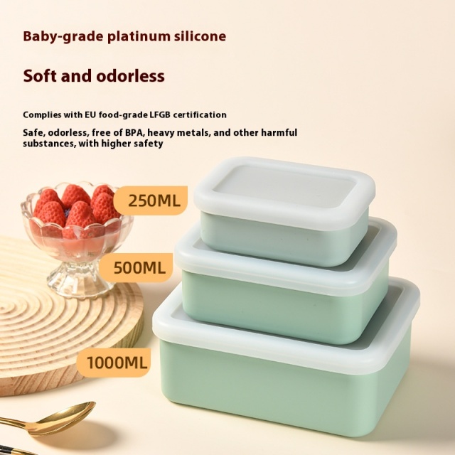 Customizable Silicone Kids Lunch Box