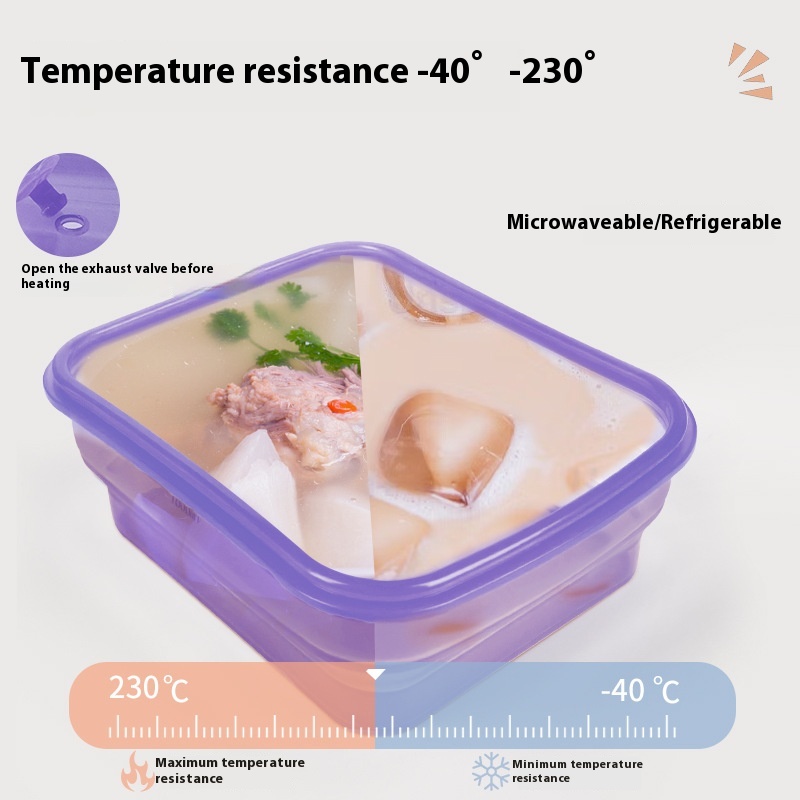Silicone food container bulk order