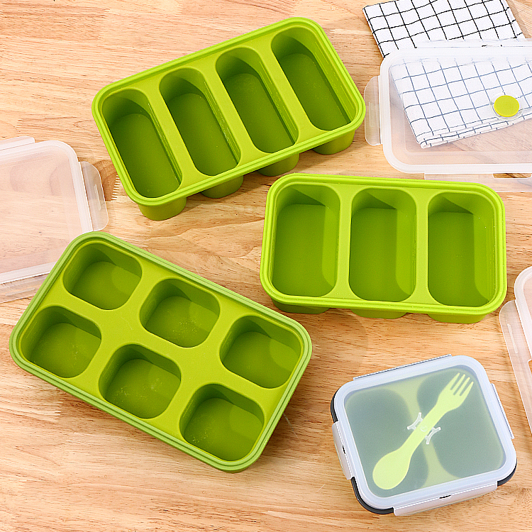 silicone soup freezer molds with lids