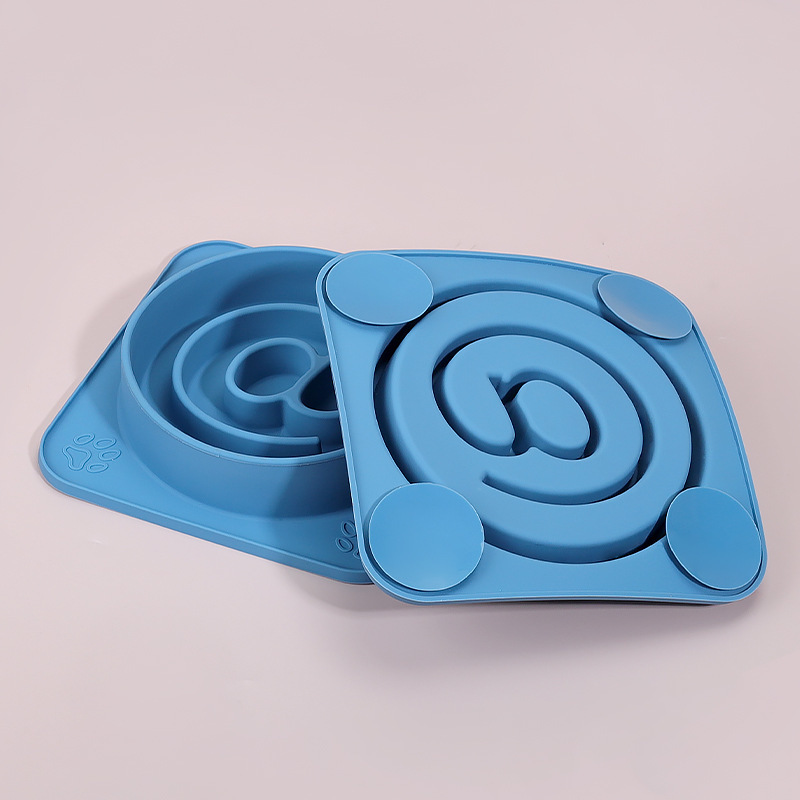 anti slip pet slow feeder bowl