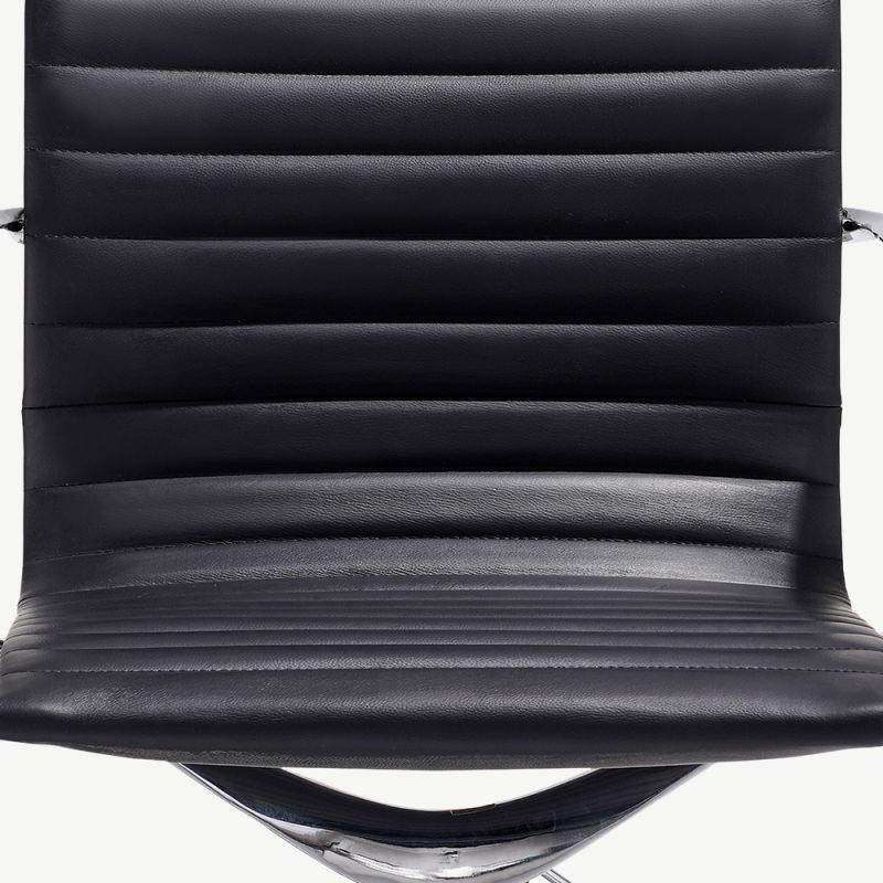 Black Leather Office Chair