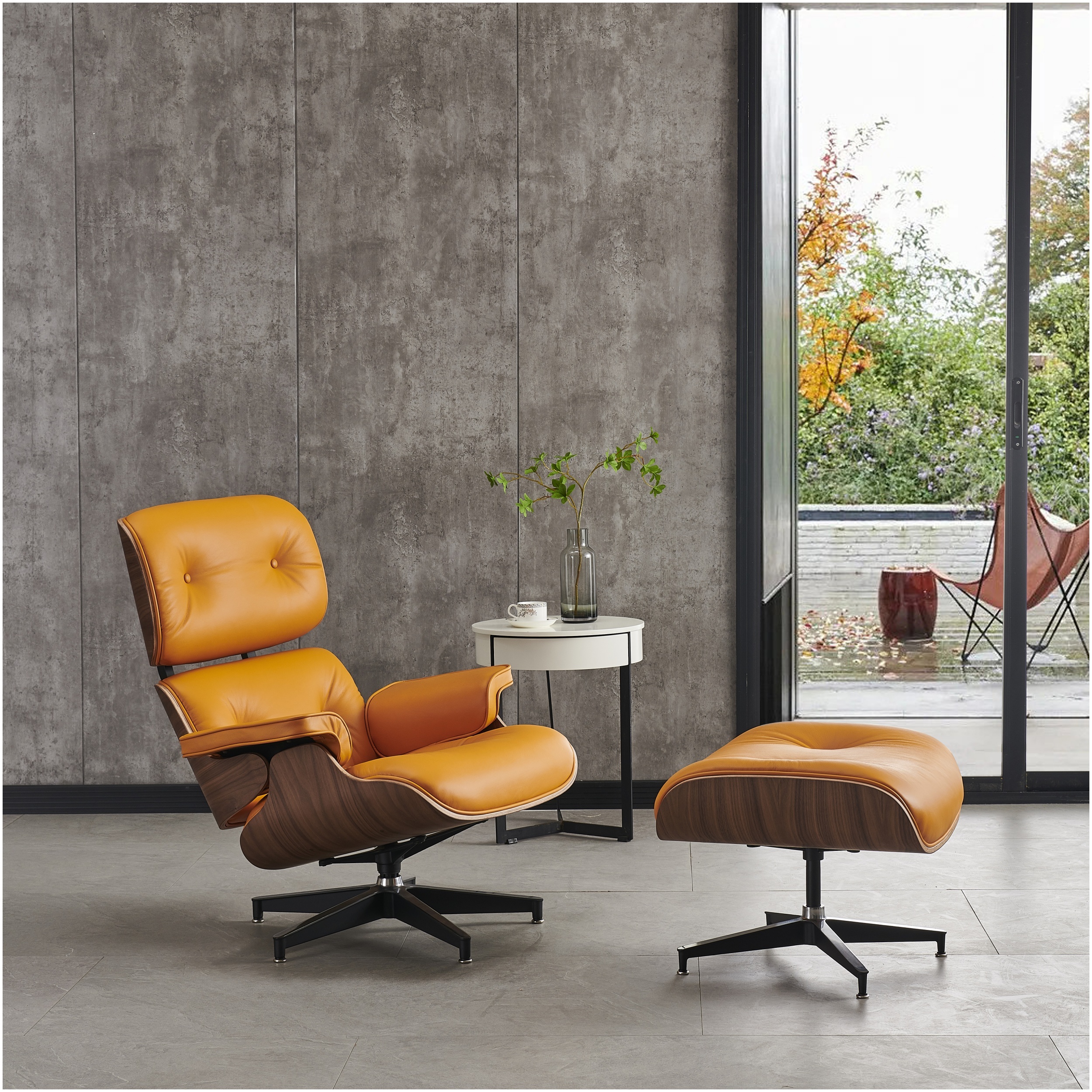 Lounge Chair & Ottoman