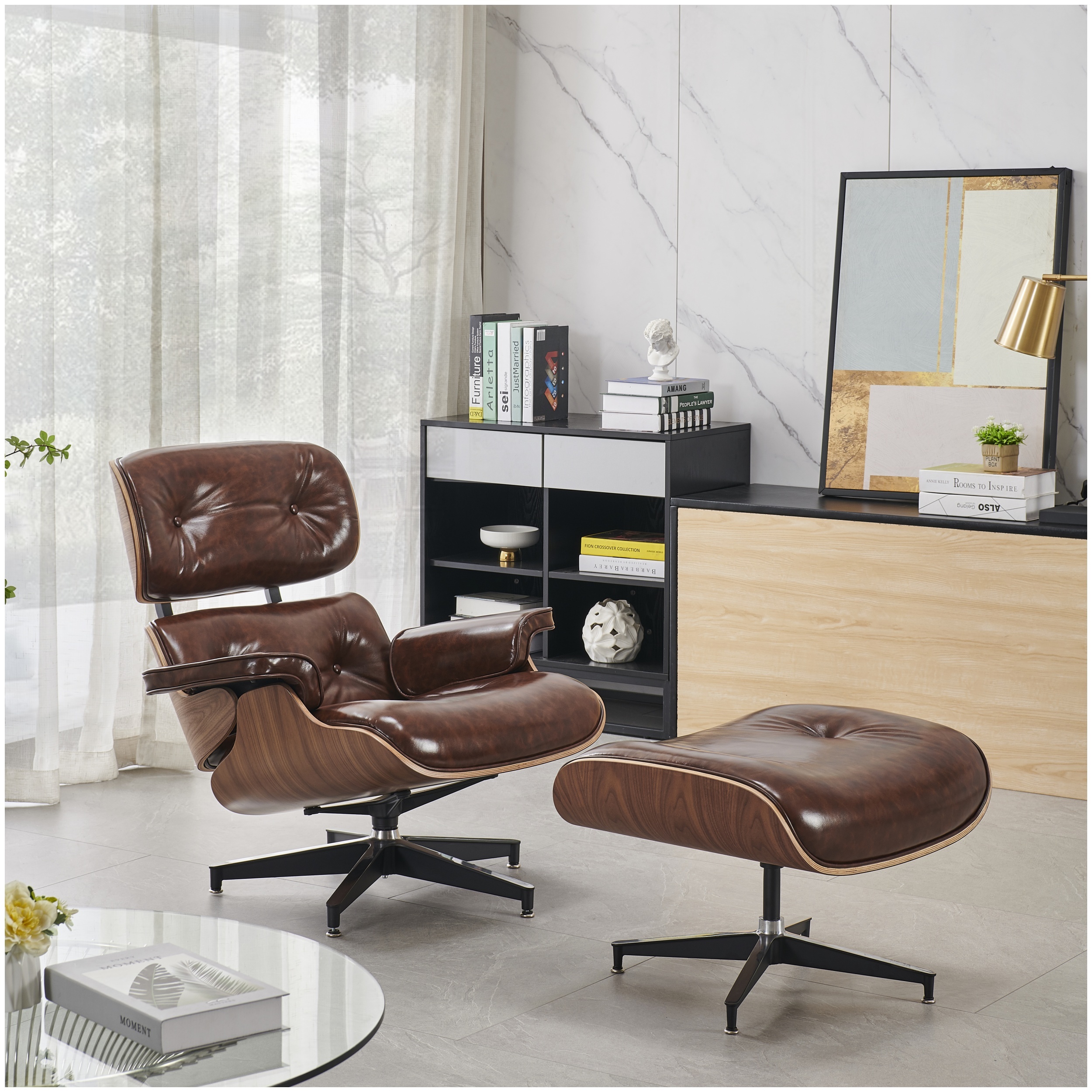 Lounge Chair & Ottoman