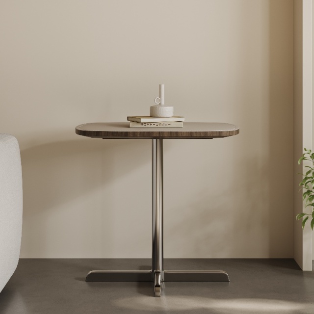 Stainless Steel Side Table