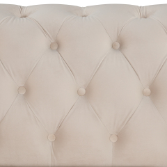 82.4" Mid Century Modern Sofa with Rubber Wood Legs,Velvet Upholstered Sofa Couch,Sofa with Thick Removable Seat Cushion, 3 Seater Sofa Couch for Living Room，Beige