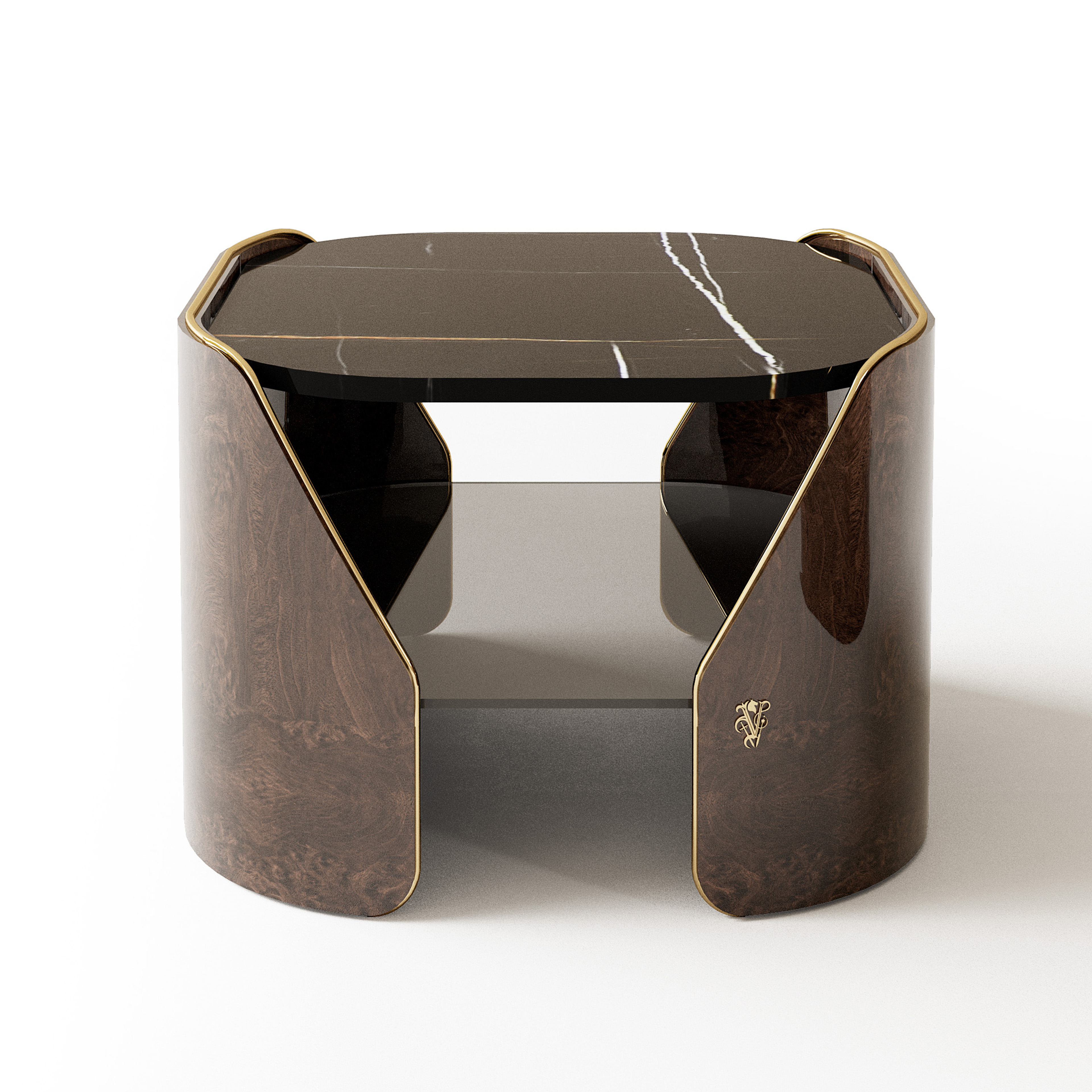 LuxeMarble Arc Table
