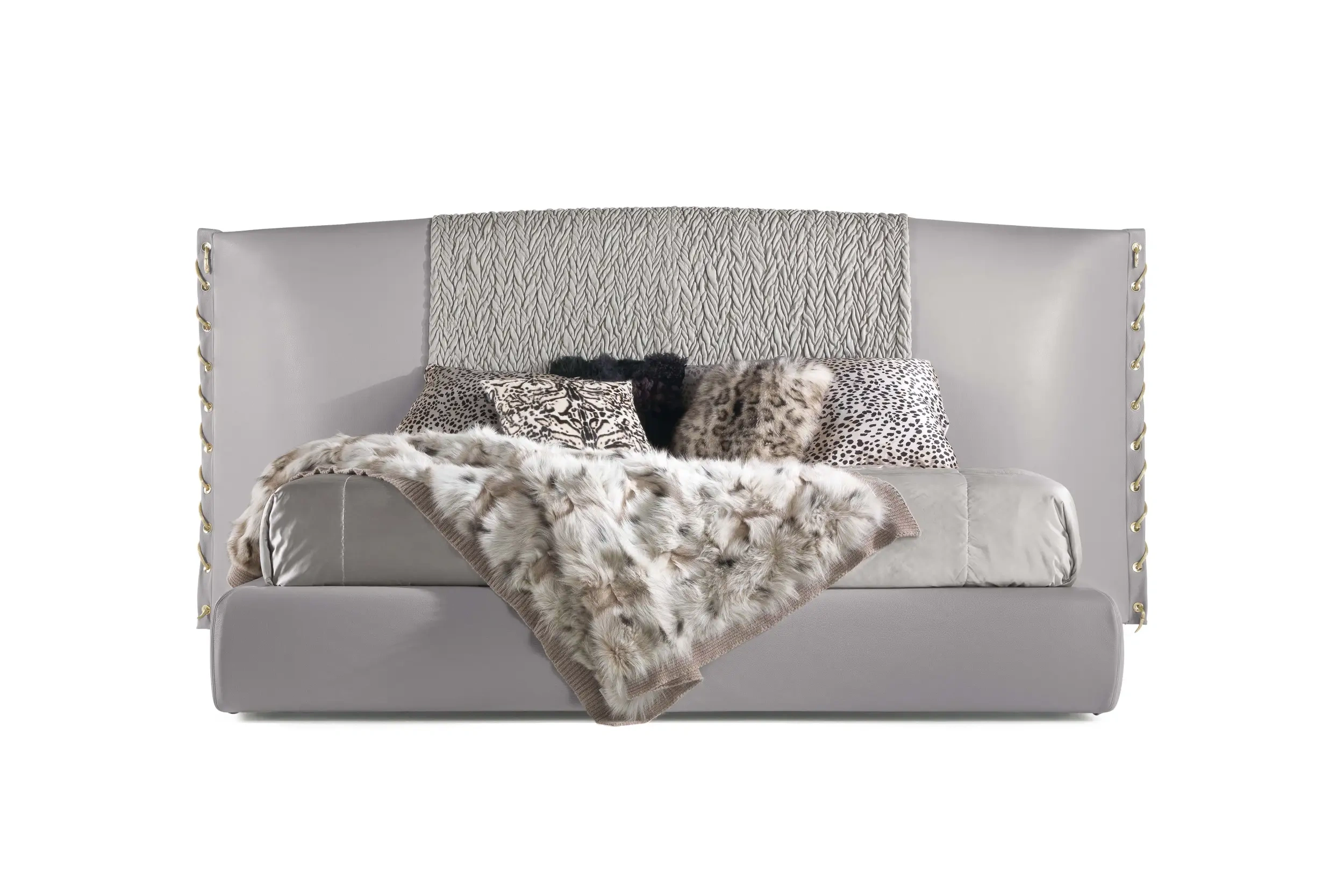 Luxury Upholstered Matress with Decorative Lacing