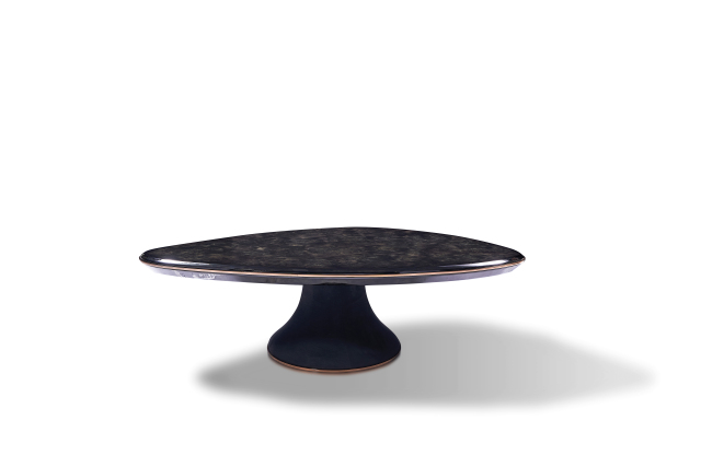 Glamorous Marble - Top Pedestal Coffee Table