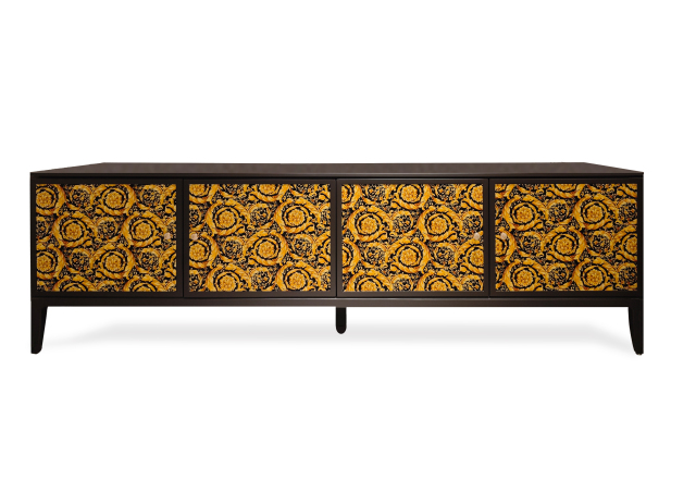 Opulent Floral - Patterned TV Cabinet