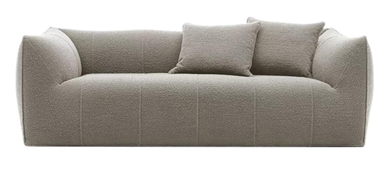 Envelope Arm Neutral Fabric Sofa for Designer Living Space MJ-S67