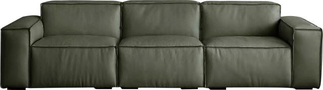Olive Green Modular Block Leisure Sofa for Villa Lounge MJ-S51