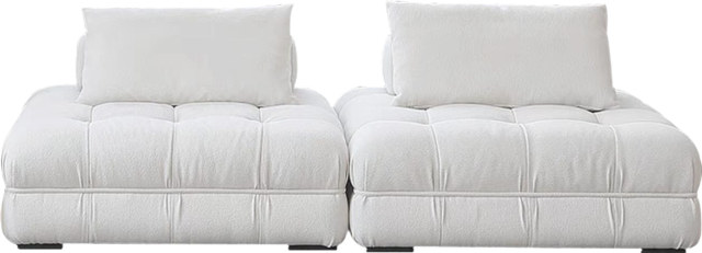 Grid Block Combination Straight Sofa for High-end Home Space MJ-S44