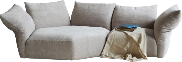 Open Arm Modular Fabric Sofa for Modern Apartment MJ-S05