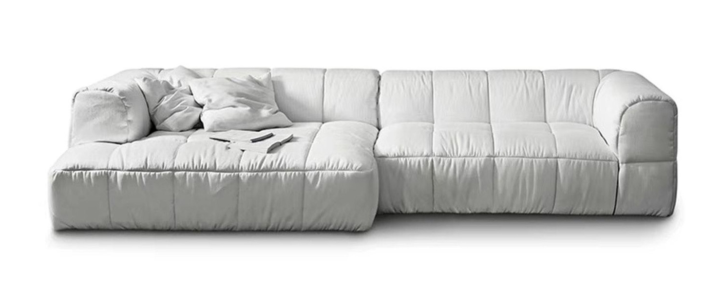 Modular Block Fabric Sectional Sofa for Villa Living Room MJ-S32