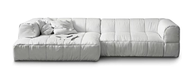Modular Block Fabric Sectional Sofa for Villa Living Room MJ-S32