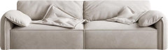 Modular Neutral Fabric Straight Sofa for High-end Apartment MJ-S79
