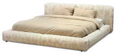 Cozy Bouclé Wraparound Upholstered Bed for Designer Interior MJ-C55CC