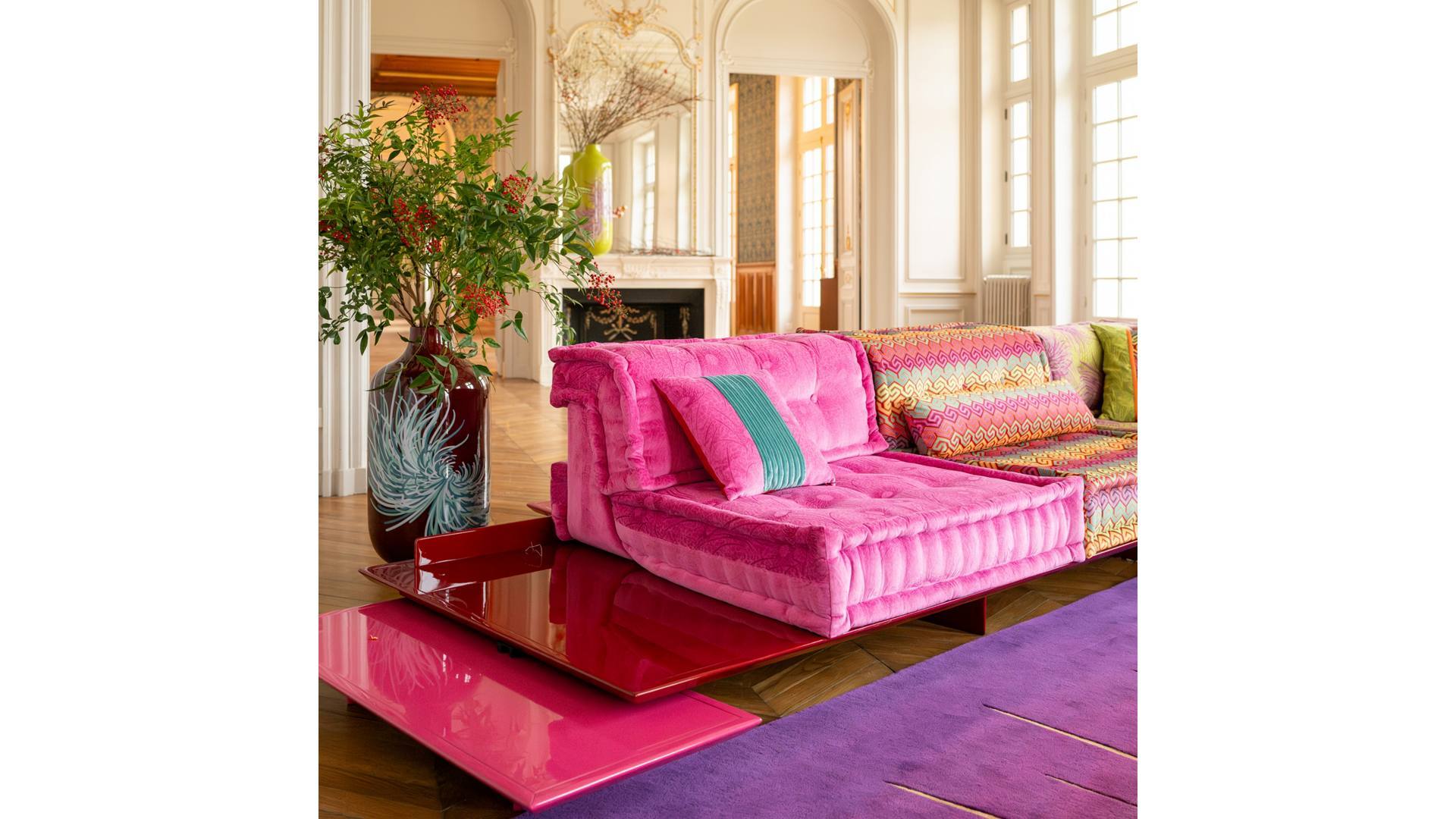 Modular Mah Jong Combination Sofa Table Set for Hotel Lobby Mah Jong