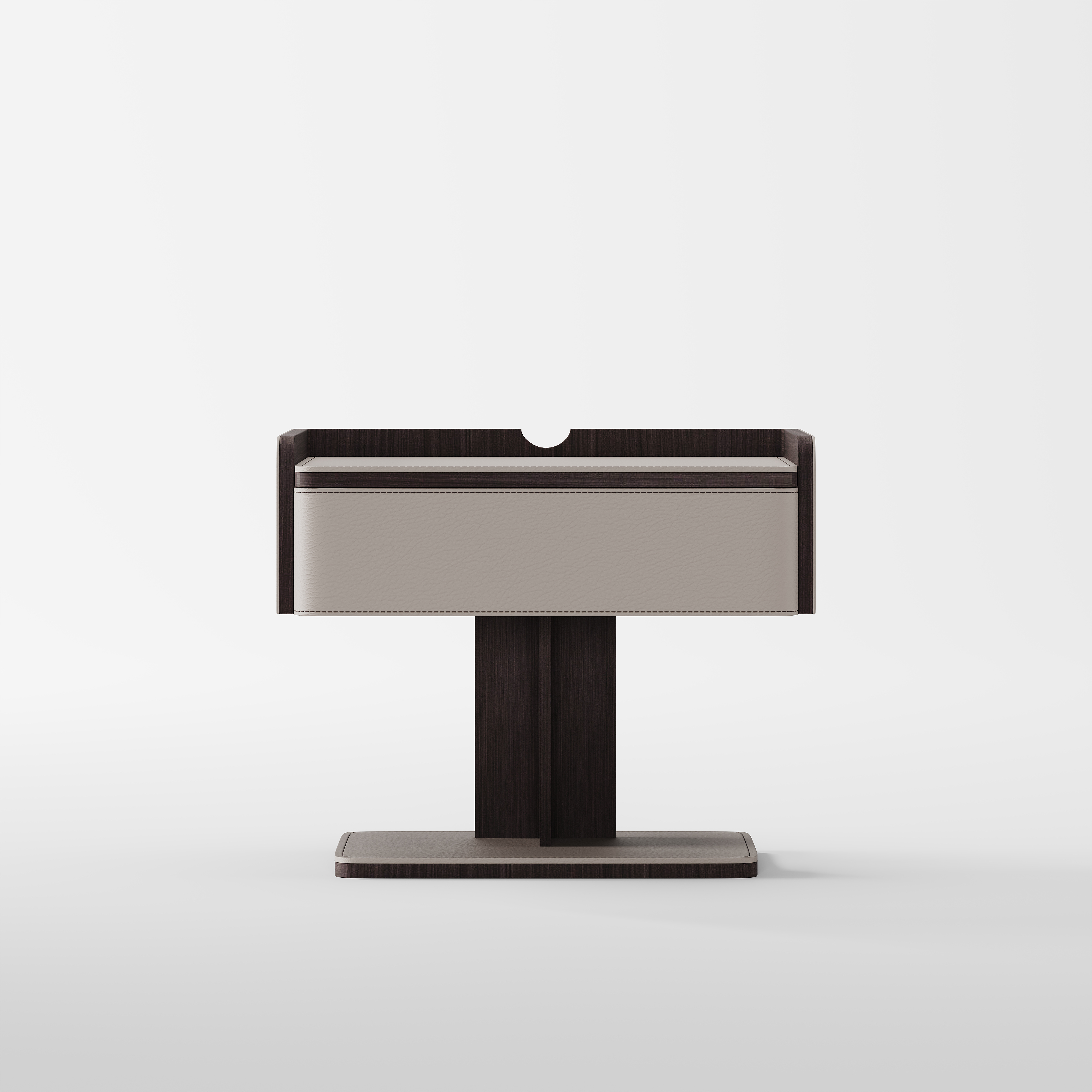 Modern Metal Frame Nightstand for Hotel Bedroom BT-6002