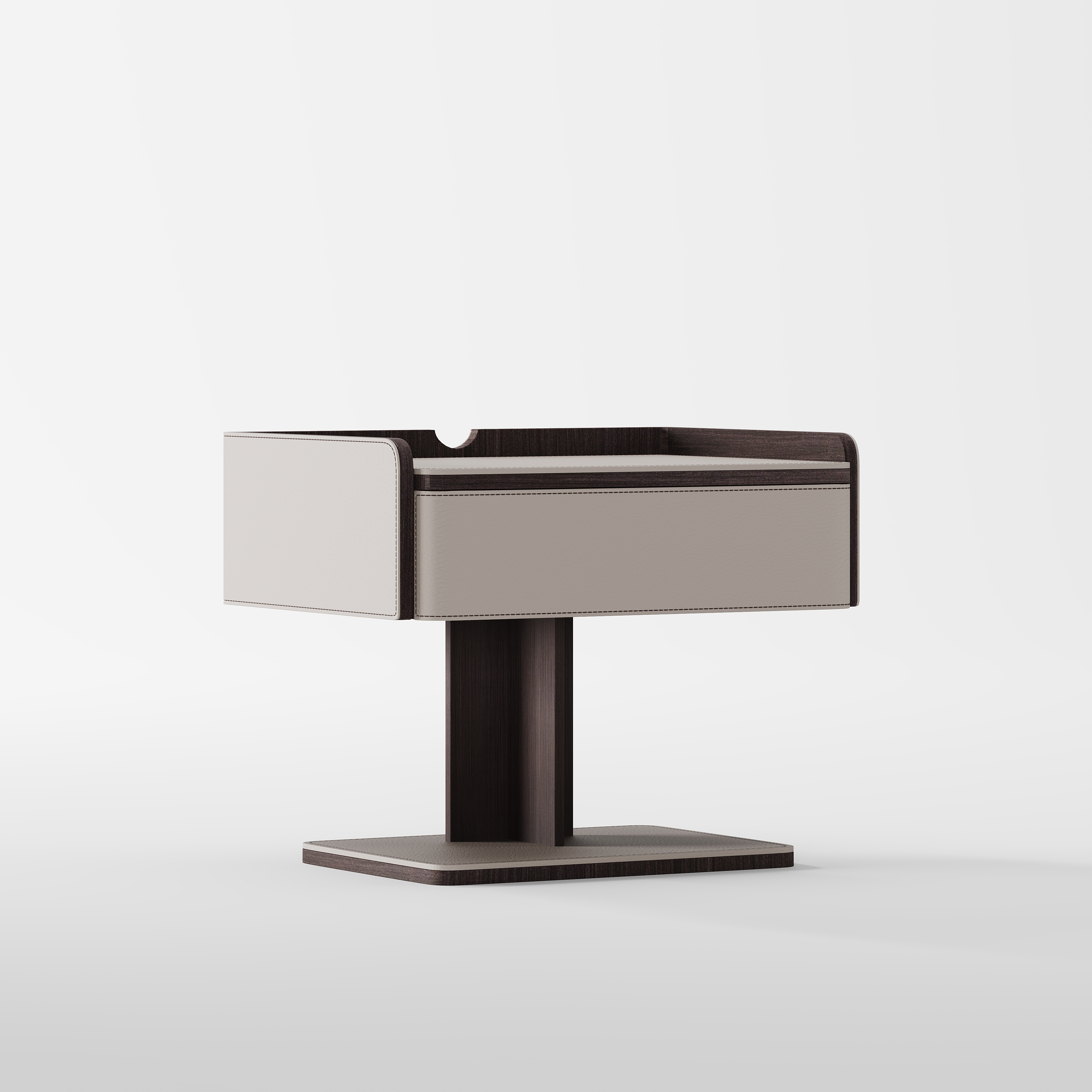 Modern Metal Frame Nightstand for Hotel Bedroom BT-6002