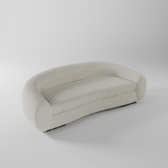 Organic Curved Leisure Sofa for Luxury Villa Project SF-1003