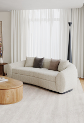 Organic Curved Leisure Sofa for Luxury Villa Project SF-1003
