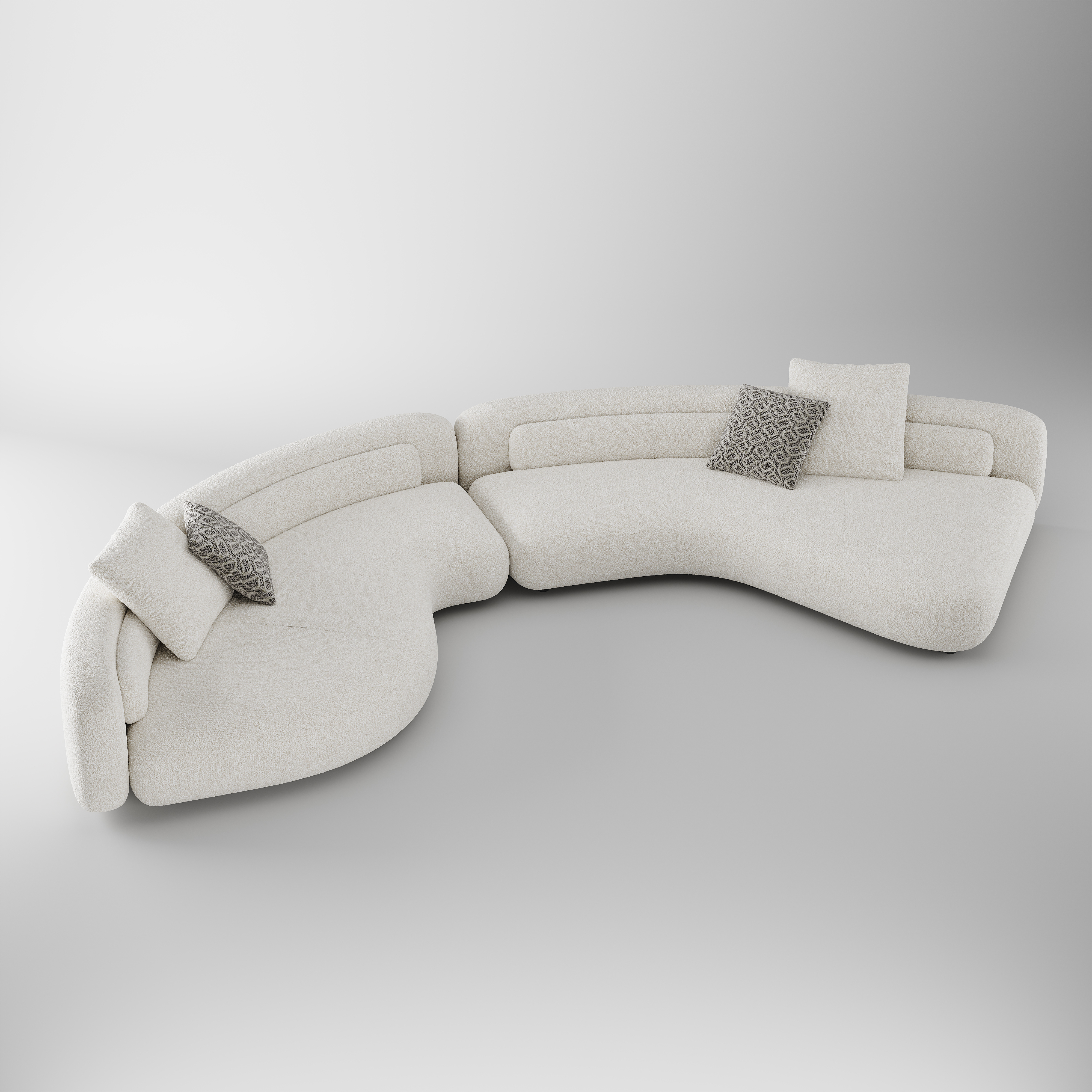 Modern Straight Modular Sofa for Residential Living Room SF-1028