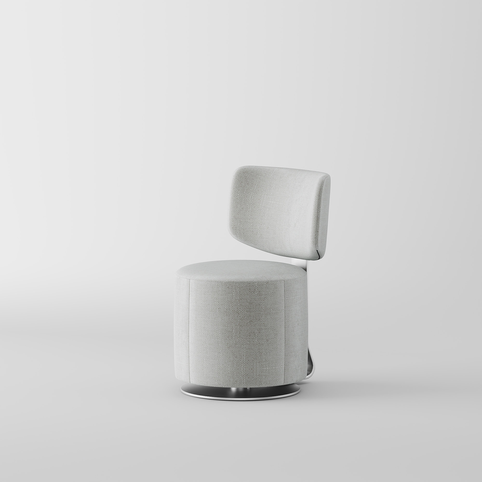 Vibrant Velvet Swivel Dining Chair for High-end Restaurant DC-1001