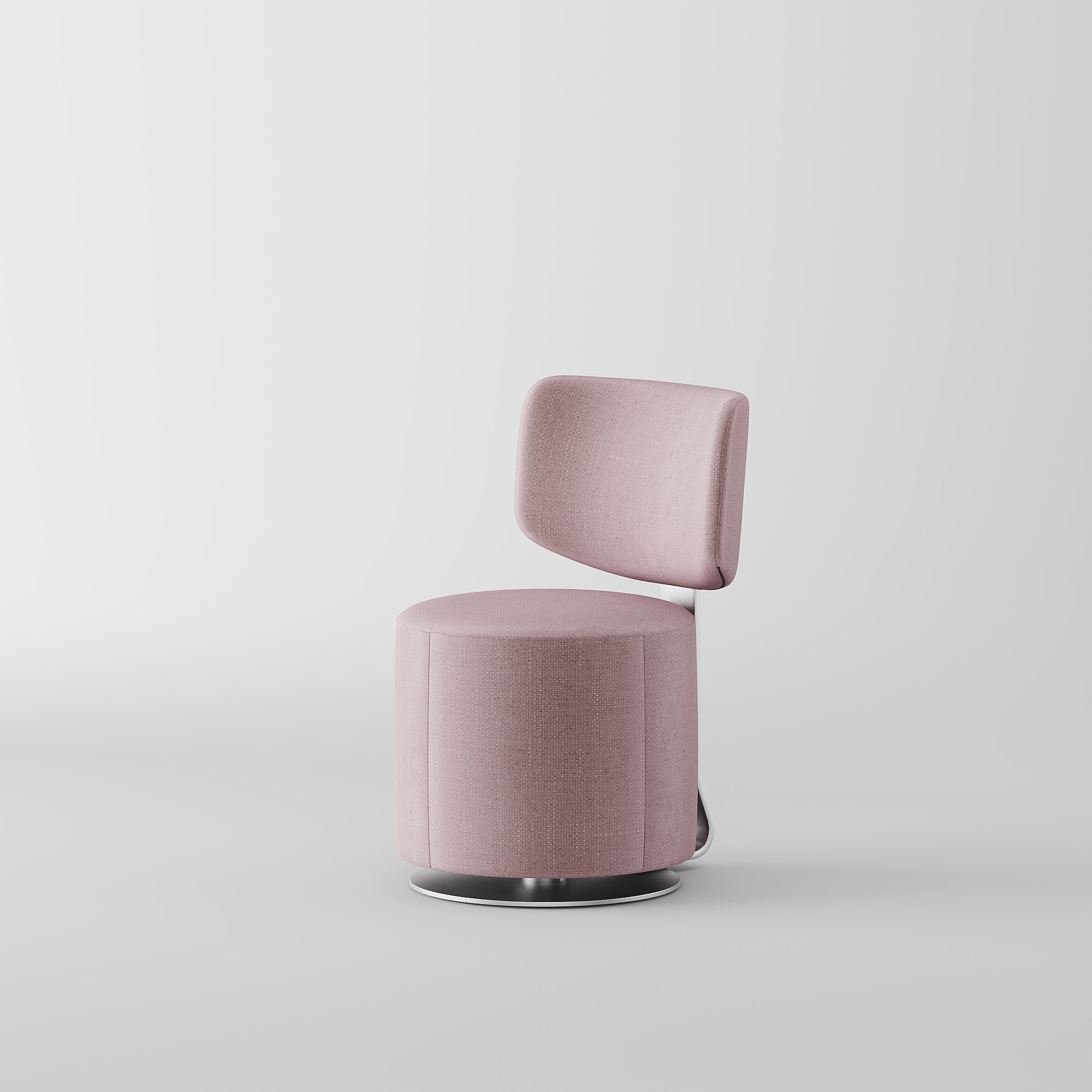 Vibrant Velvet Swivel Dining Chair for High-end Restaurant DC-1001