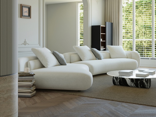 Modern Straight Modular Sofa for Residential Living Room SF-1028