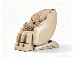 3D SL‑Track Zero Gravity Massage Chair, Full Body Electric Massage Recliner with Airbag Heating Foot Roller for Home Living Room H883