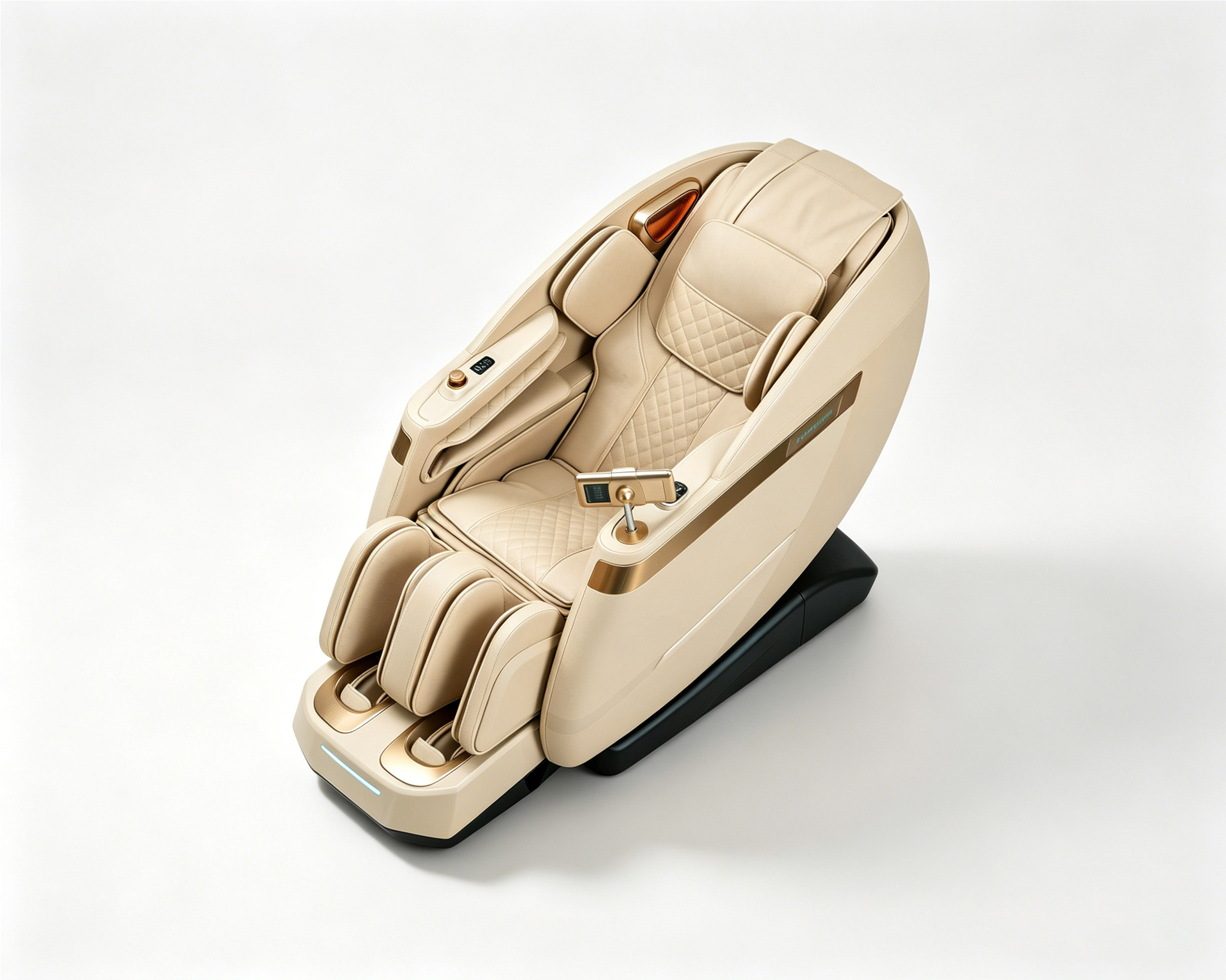 Full Body Zero Gravity Massage Chair, 3D SL Track Electric Massage Recliner with Airbag Heating Foot Massage for Home Office H658