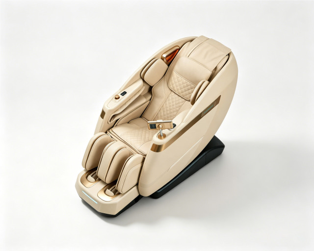 Full Body Zero Gravity Massage Chair, 3D SL Track Electric Massage Recliner with Airbag Heating Foot Massage for Home Office H658