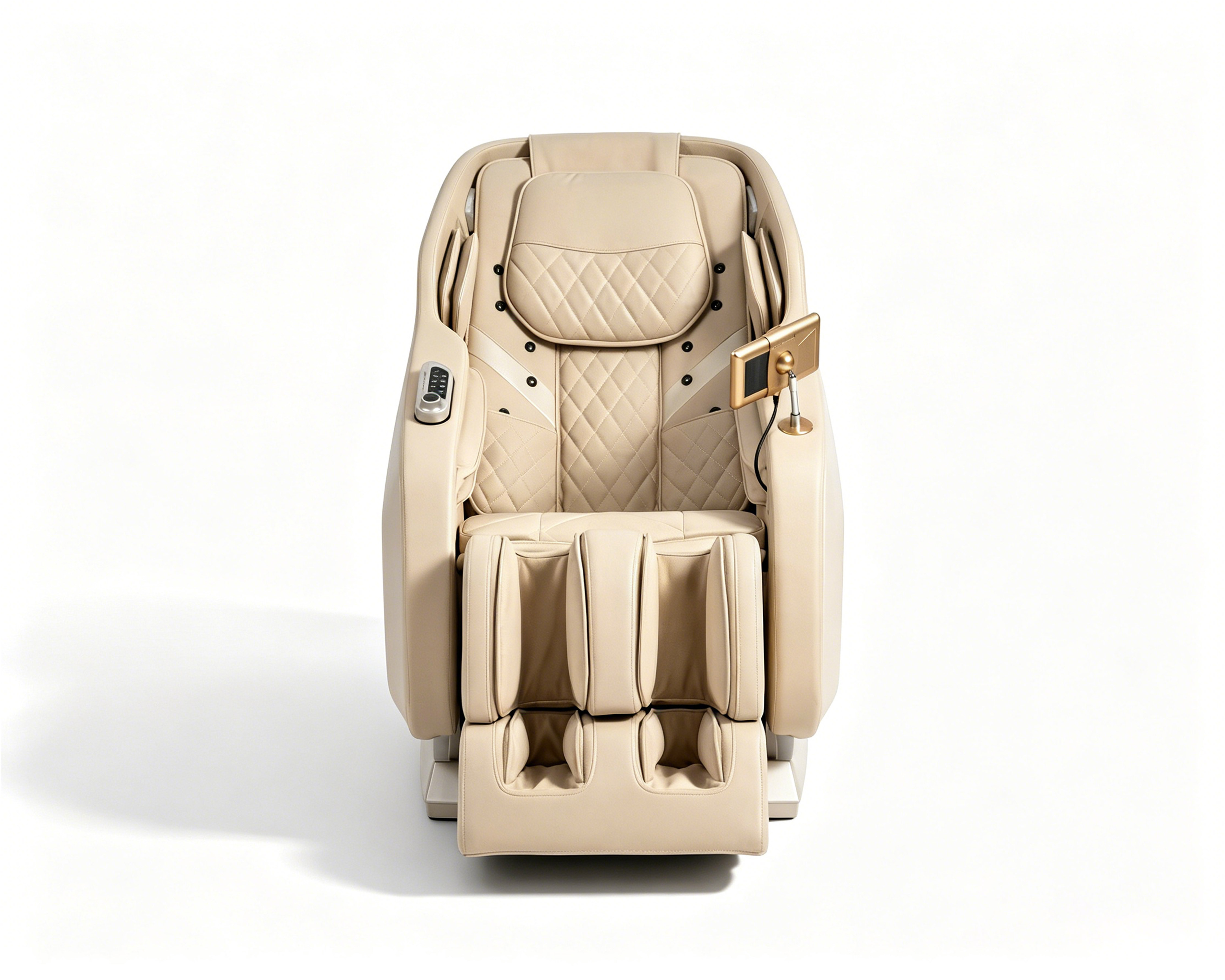 3D SL‑Track Zero Gravity Massage Chair, Full Body Electric Massage Recliner with Airbag Heating Foot Roller for Home Living Room H883