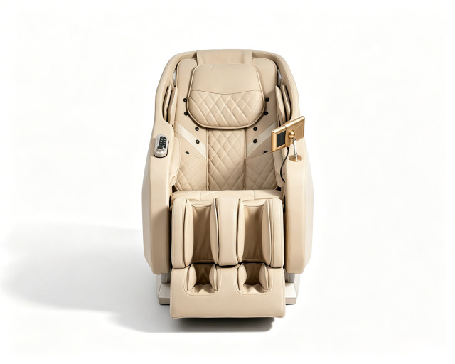 3D SL‑Track Zero Gravity Massage Chair, Full Body Electric Massage Recliner with Airbag Heating Foot Roller for Home Living Room H883