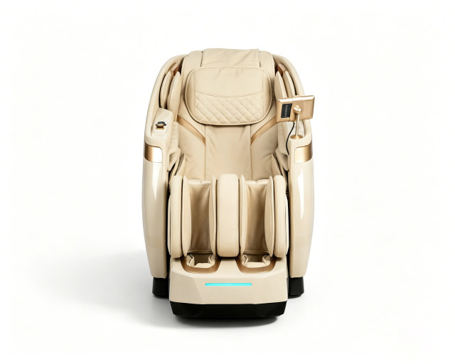 Full Body Zero Gravity Massage Chair, 3D SL Track Electric Massage Recliner with Airbag Heating Foot Massage for Home Office H658