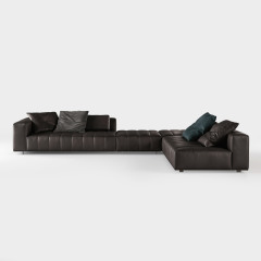 Custom Upholstered Sofa Set for Luxury Lobby Project SF-1029