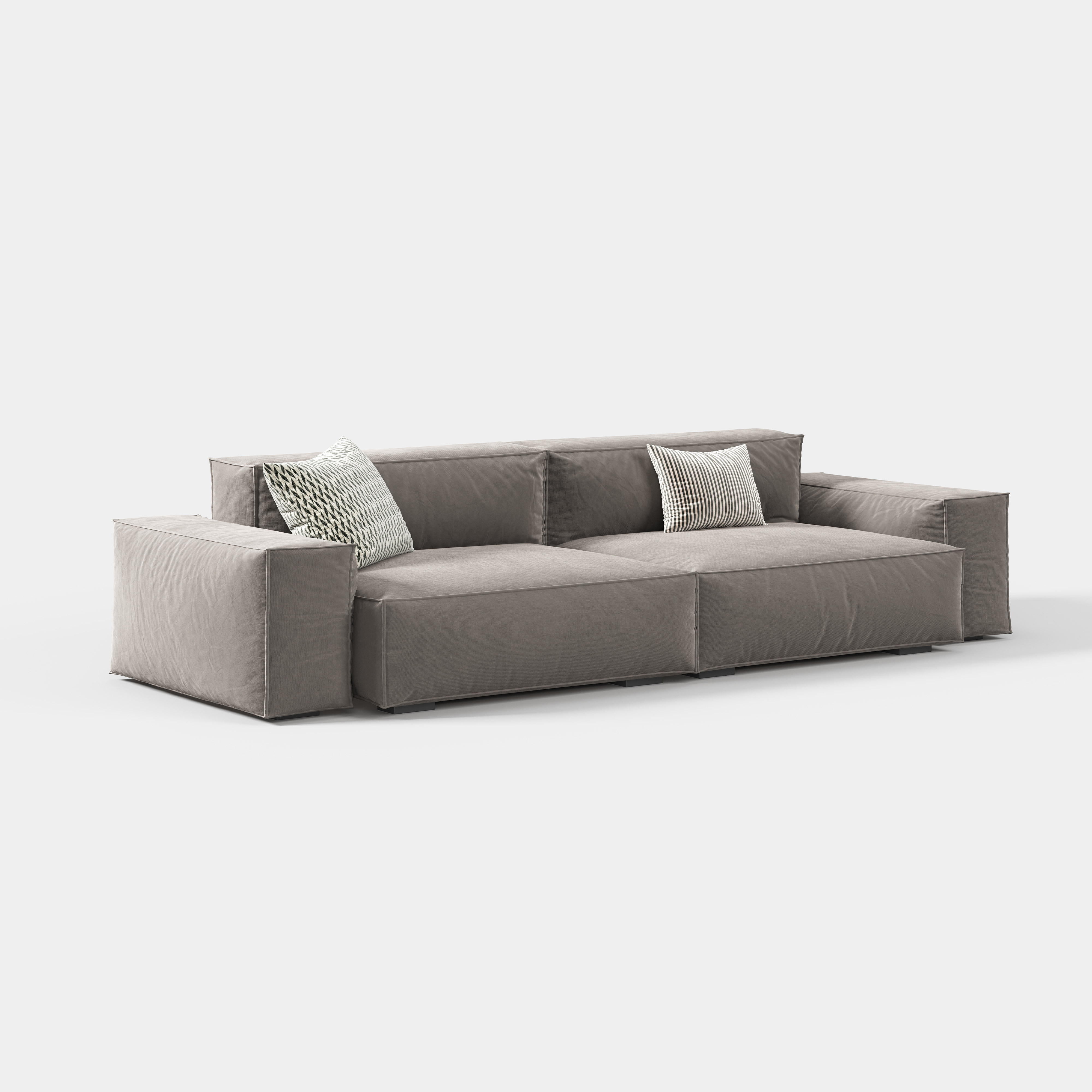 Contemporary Modular Fabric Sofa, Luxury Living Room Sectional Couch For Residential Project 675#