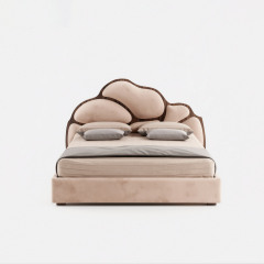 Irregular Cloud-shaped Soft Fabric Bed for Designer Space MJ-C39