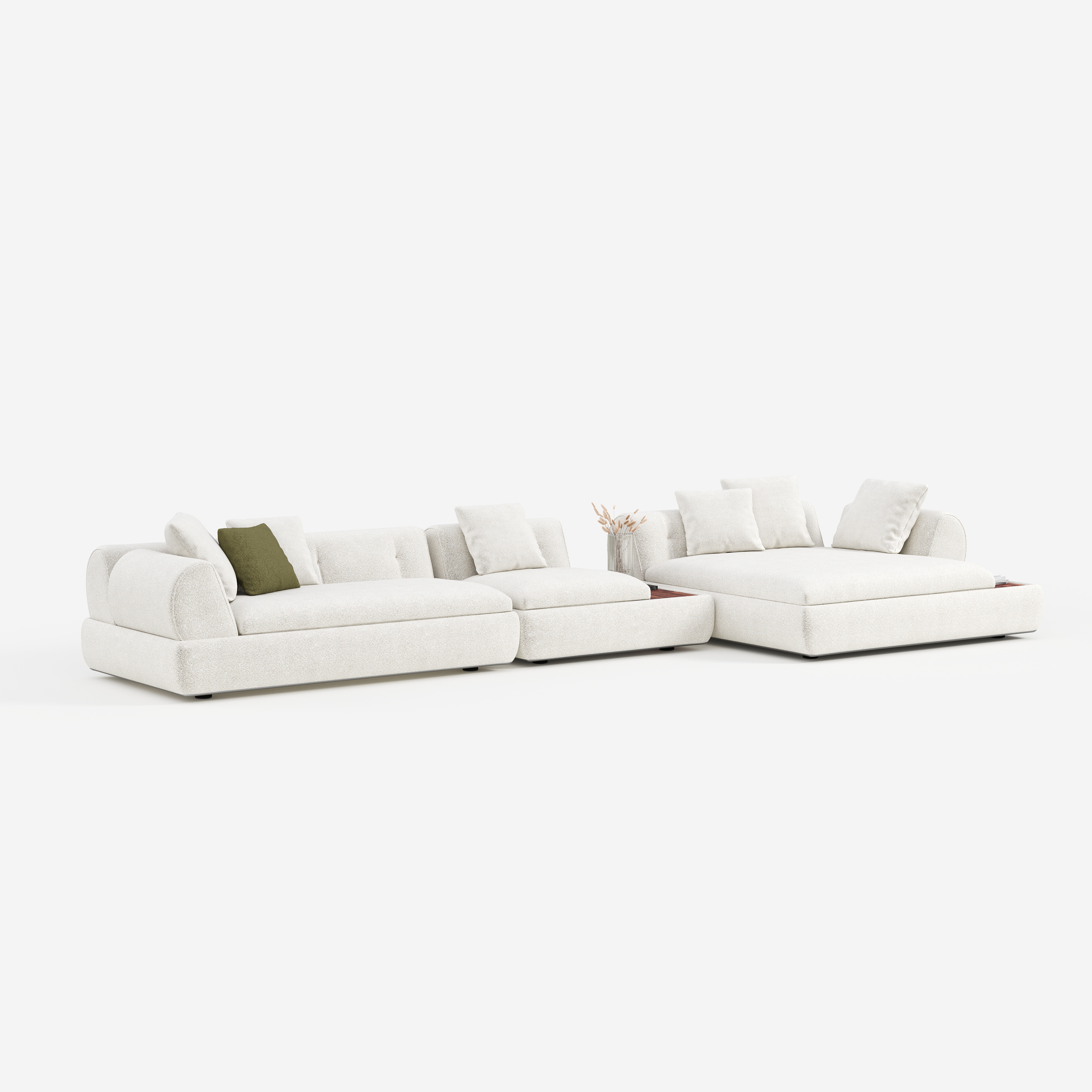 Super moon Sofa, Modern Living Room Upholstered Corner Sofa 920#