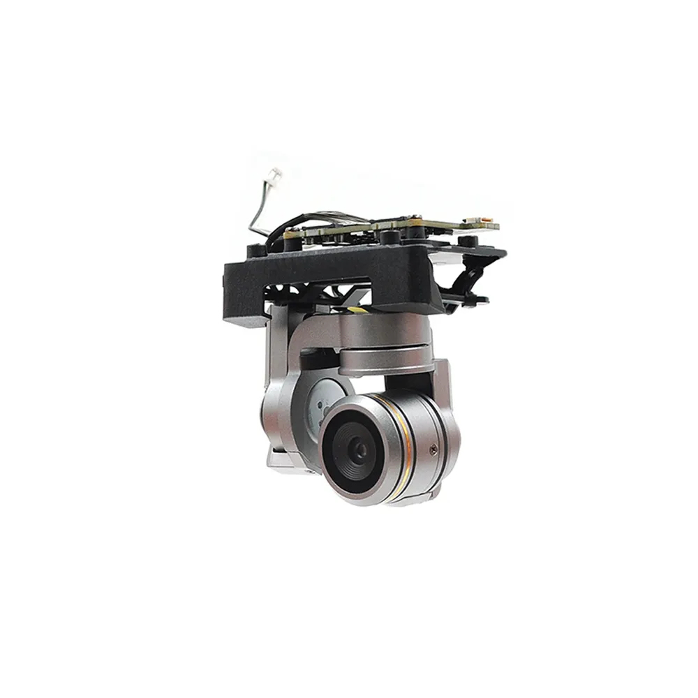 Original DJI Mavic Pro Gimbal Camera with Signal/Flexible Cable and Shock-absorbing Bracket PTZ Mainboard Replacement