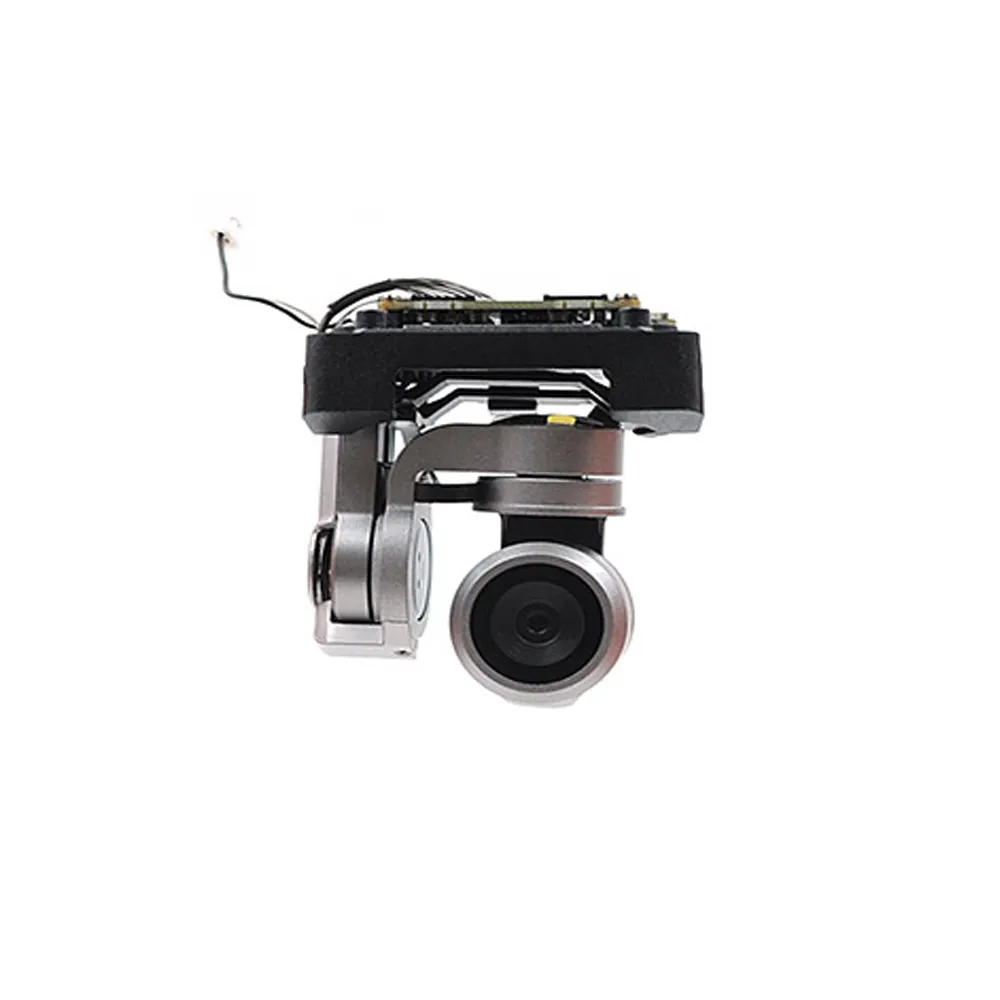 Original DJI Mavic Pro Gimbal Camera with Signal/Flexible Cable and Shock-absorbing Bracket PTZ Mainboard Replacement