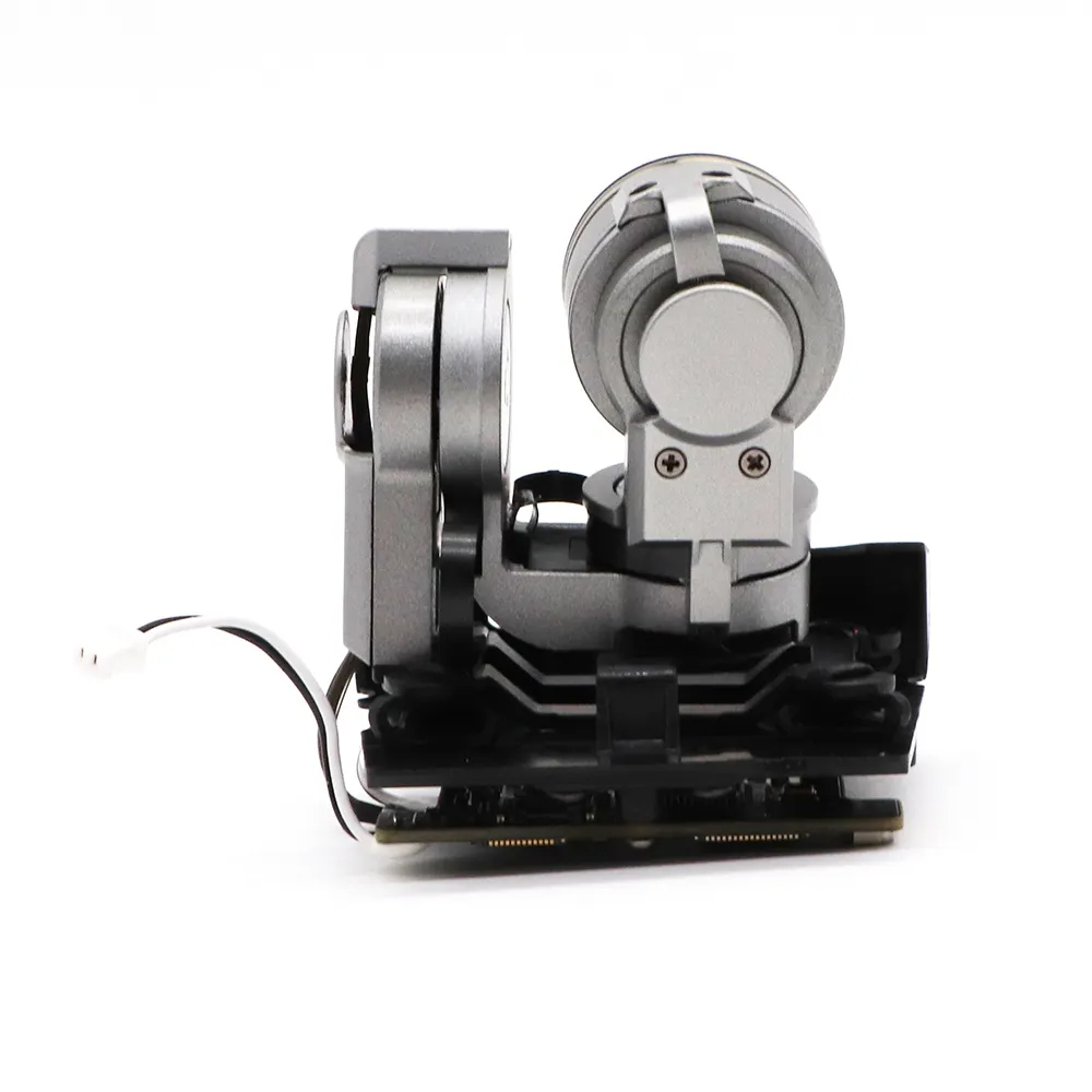 Original DJI Mavic Pro Gimbal Camera with Signal/Flexible Cable and Shock-absorbing Bracket PTZ Mainboard Replacement