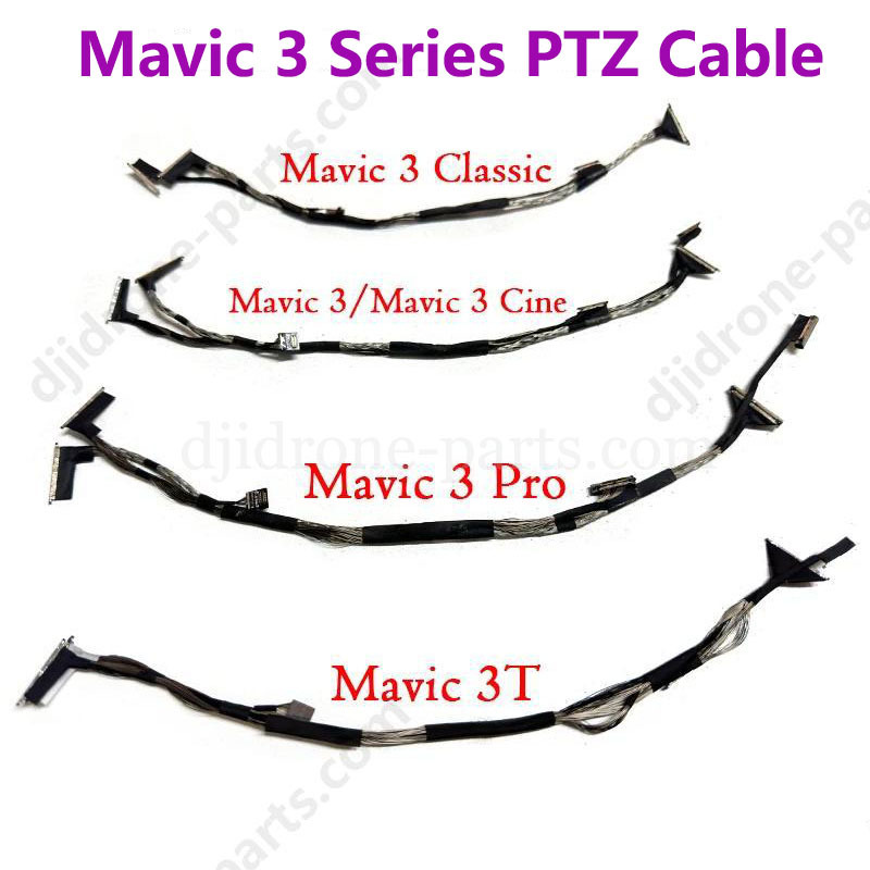 Gimbal PTZ Signal Cable for D]l Mavic 3Series/ Cine/Calssic/Pro /3T M30T Camera Coaxial Line Mavic 3 ProTransmission Flex Wire
