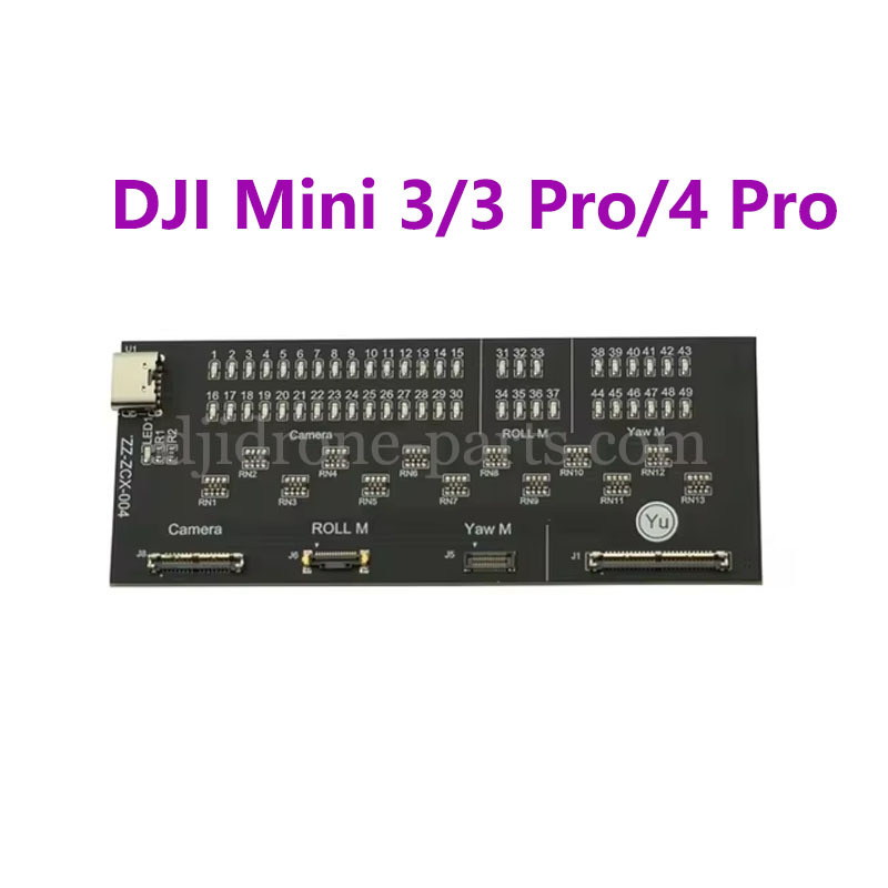 Gimbal PTZ Signal Cable Test Board for DJI Mini 3/3 Pro/4 Pro Mavic 3/3 Pro/3 Classic Mavic 2 Pro/Zoom DJI Air Series Transmission Line Test Tool