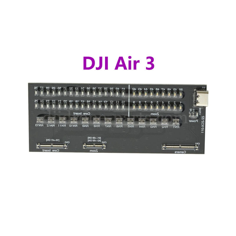 Gimbal PTZ Signal Cable Test Board for DJI Mini 3/3 Pro/4 Pro Mavic 3/3 Pro/3 Classic Mavic 2 Pro/Zoom DJI Air Series Transmission Line Test Tool