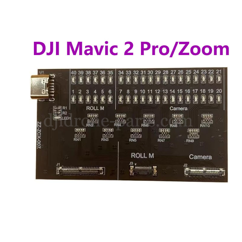 Gimbal PTZ Signal Cable Test Board for DJI Mini 3/3 Pro/4 Pro Mavic 3/3 Pro/3 Classic Mavic 2 Pro/Zoom DJI Air Series Transmission Line Test Tool