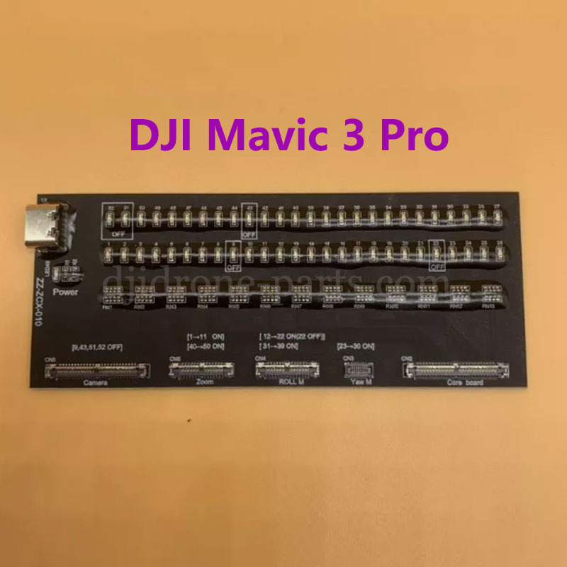 Gimbal PTZ Signal Cable Test Board for DJI Mini 3/3 Pro/4 Pro Mavic 3/3 Pro/3 Classic Mavic 2 Pro/Zoom DJI Air Series Transmission Line Test Tool